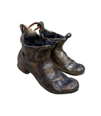 Bronze Boots Sculpture