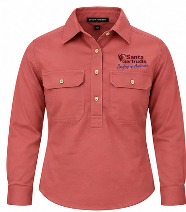 Women's Closed Front Work Shirt - Christmas 2026 Order