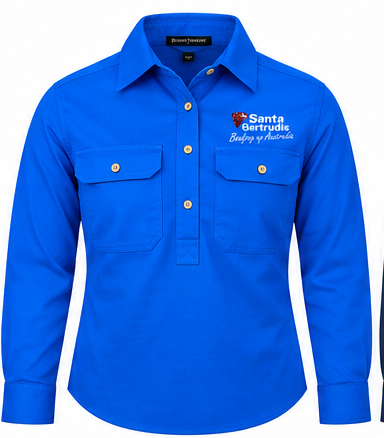 Women's Closed Front Work Shirt - Christmas 2026 Order
