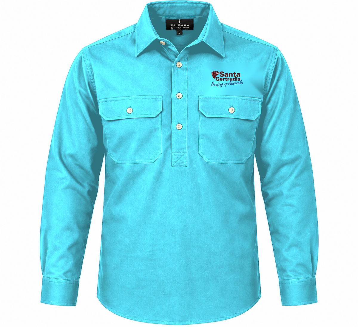 Men's Closed Front Work Shirt - Christmas 2026 Order