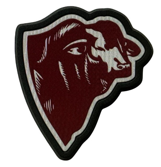 Croc Charm – Santa Gertrudis Bull Head