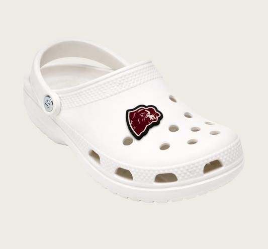 Croc Charm – Santa Gertrudis Bull Head