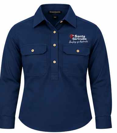 Women's Closed Front Work Shirt - Christmas 2026 Order