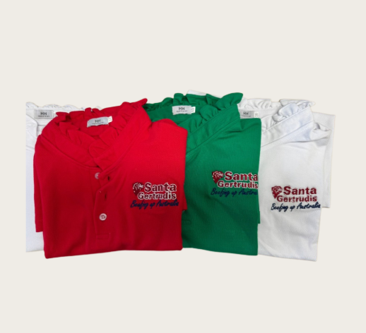 Polo Shirt - frilled collar