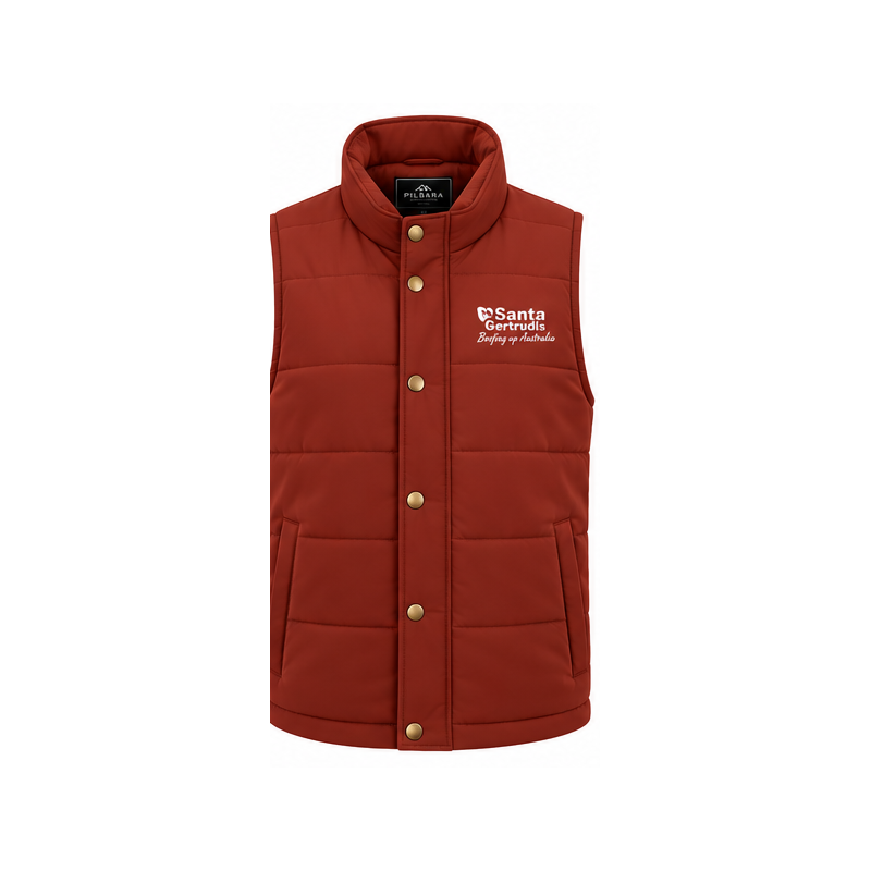 Men's Pilbara Padded Vest - Christmas 2026 Order