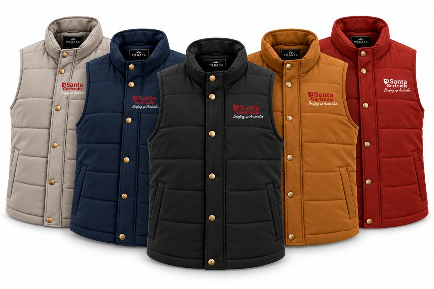 Men's Pilbara Padded Vest - Christmas 2026 Order