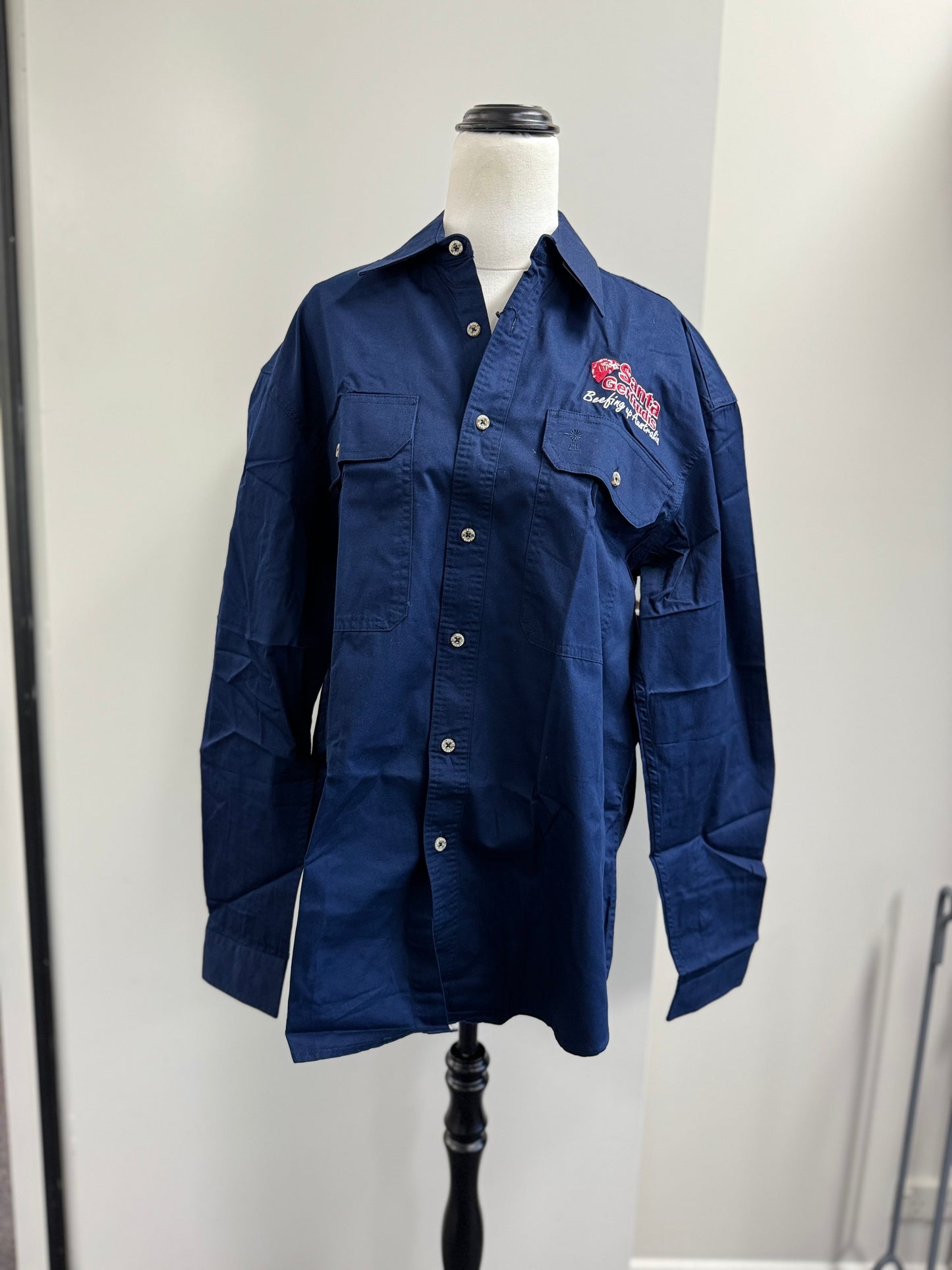 Ladies Full Button Santa Gertrudis Work Shirt