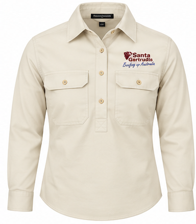 Women's Closed Front Work Shirt - Christmas 2026 Order