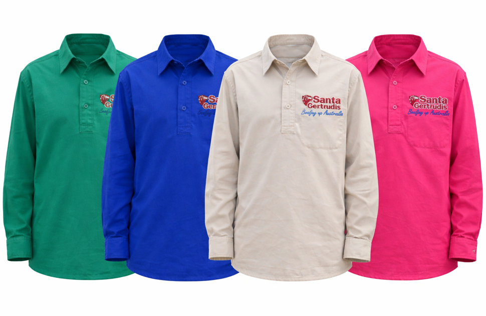 Work Shirt - Kids/Youth half button
