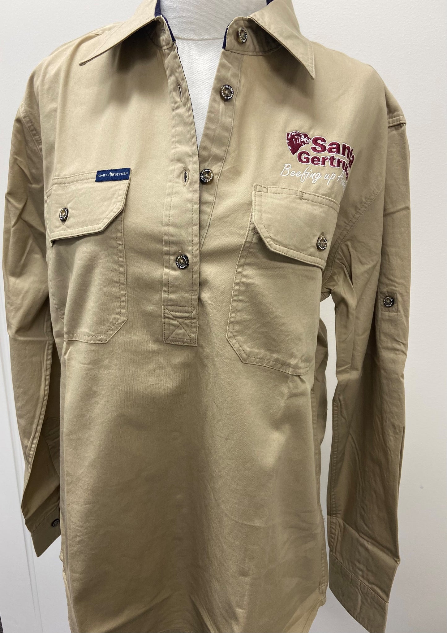 Half Button Workshirt - Mens and Ladies